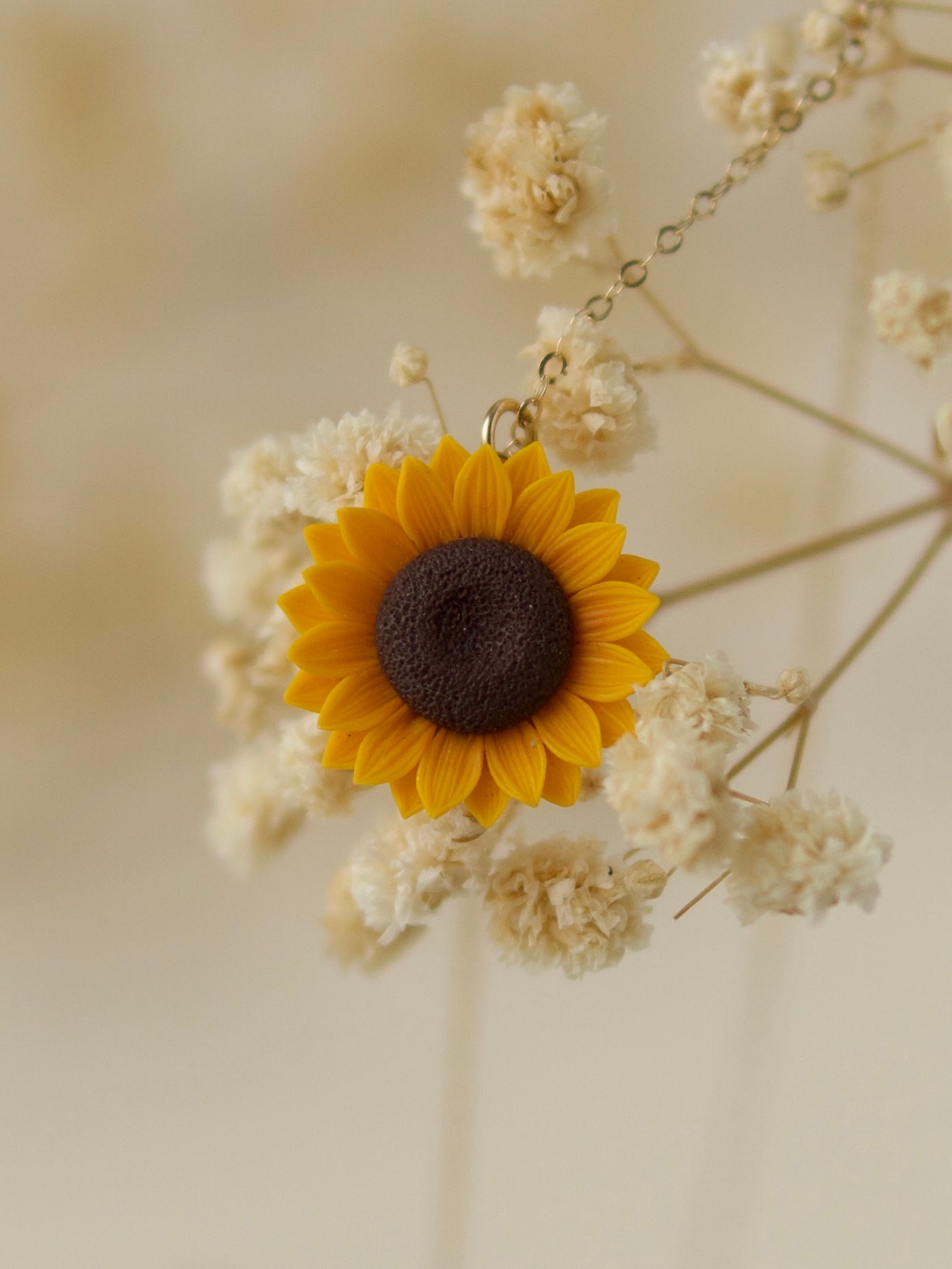 Sunflower Necklace
