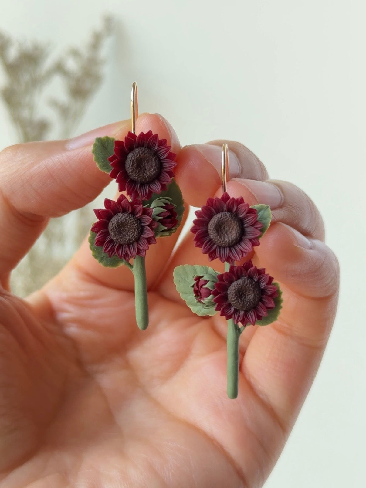 Sunflower Bloom Earrings