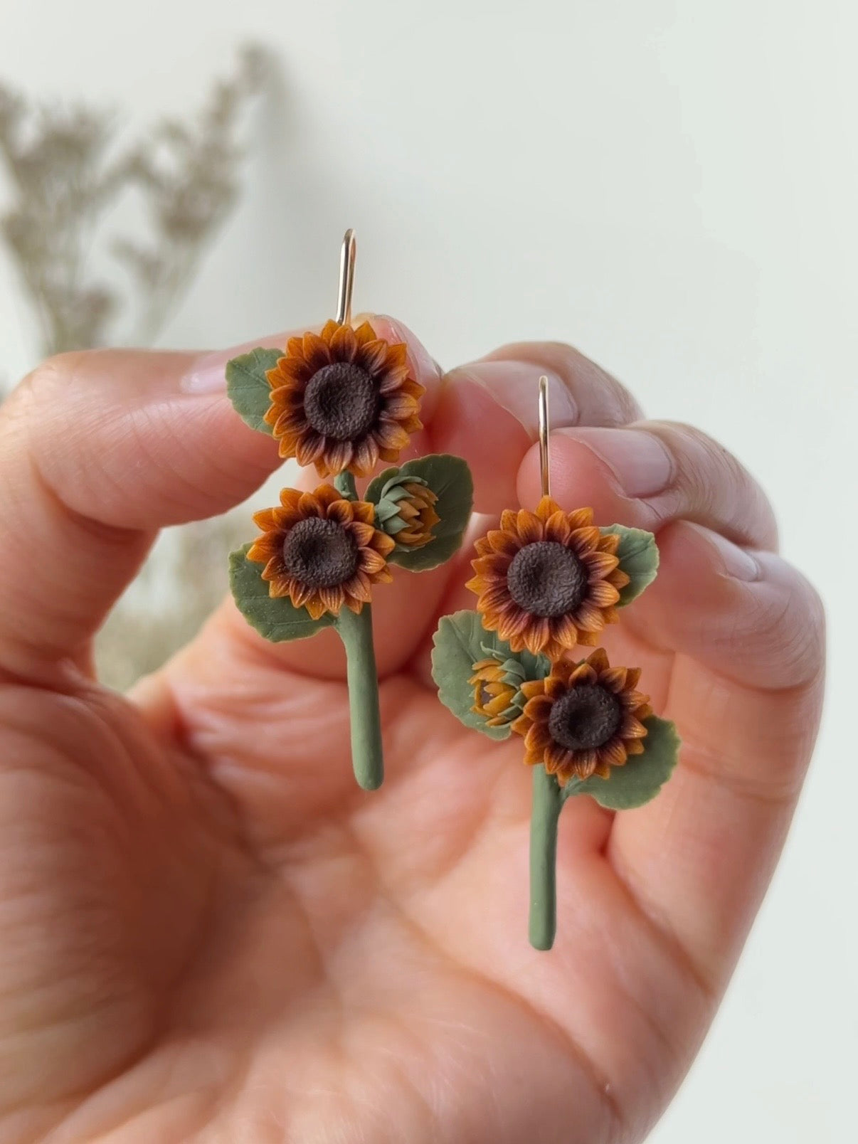 Sunflower Bloom Earrings