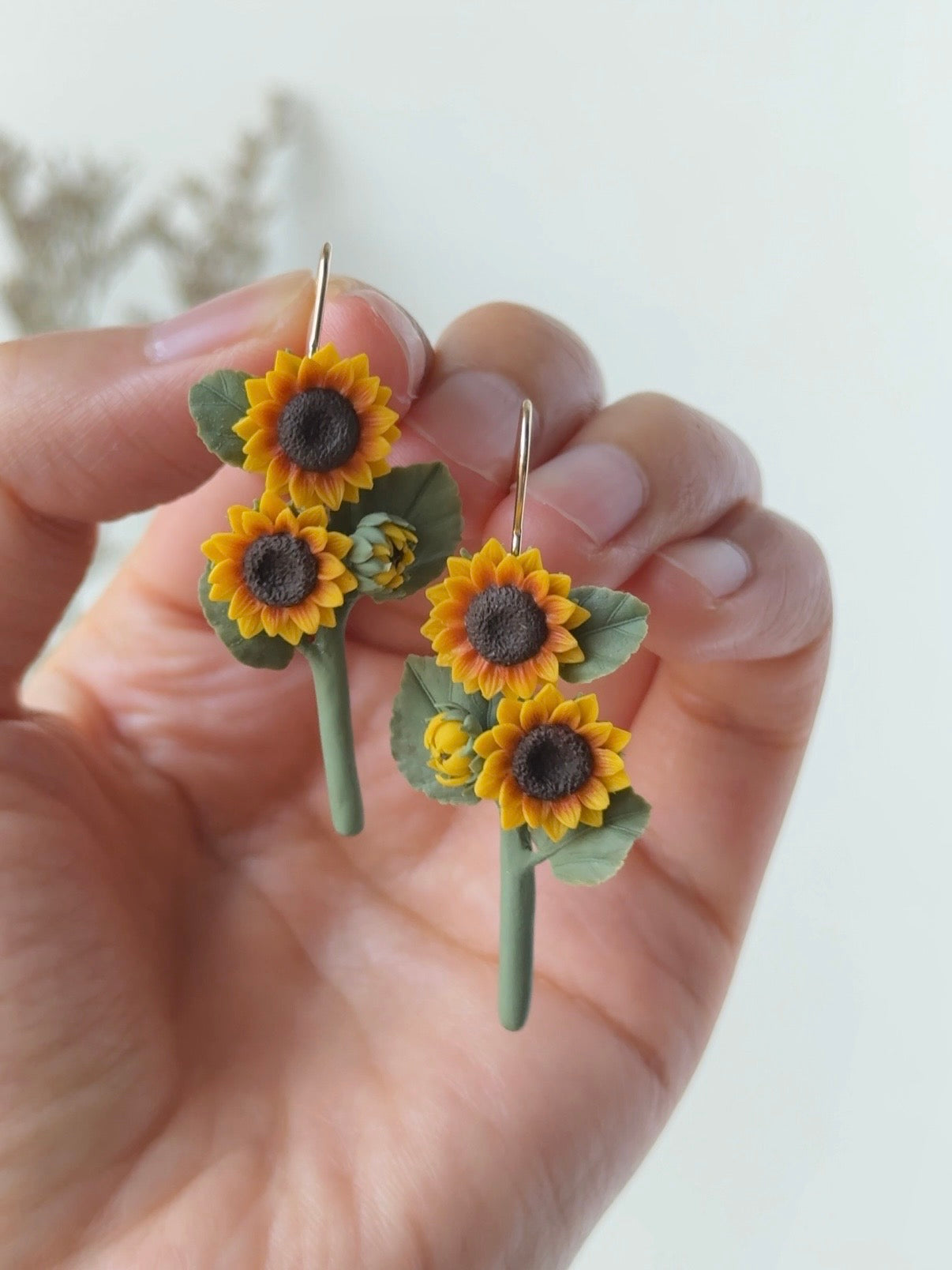 Sunflower Bloom Earrings
