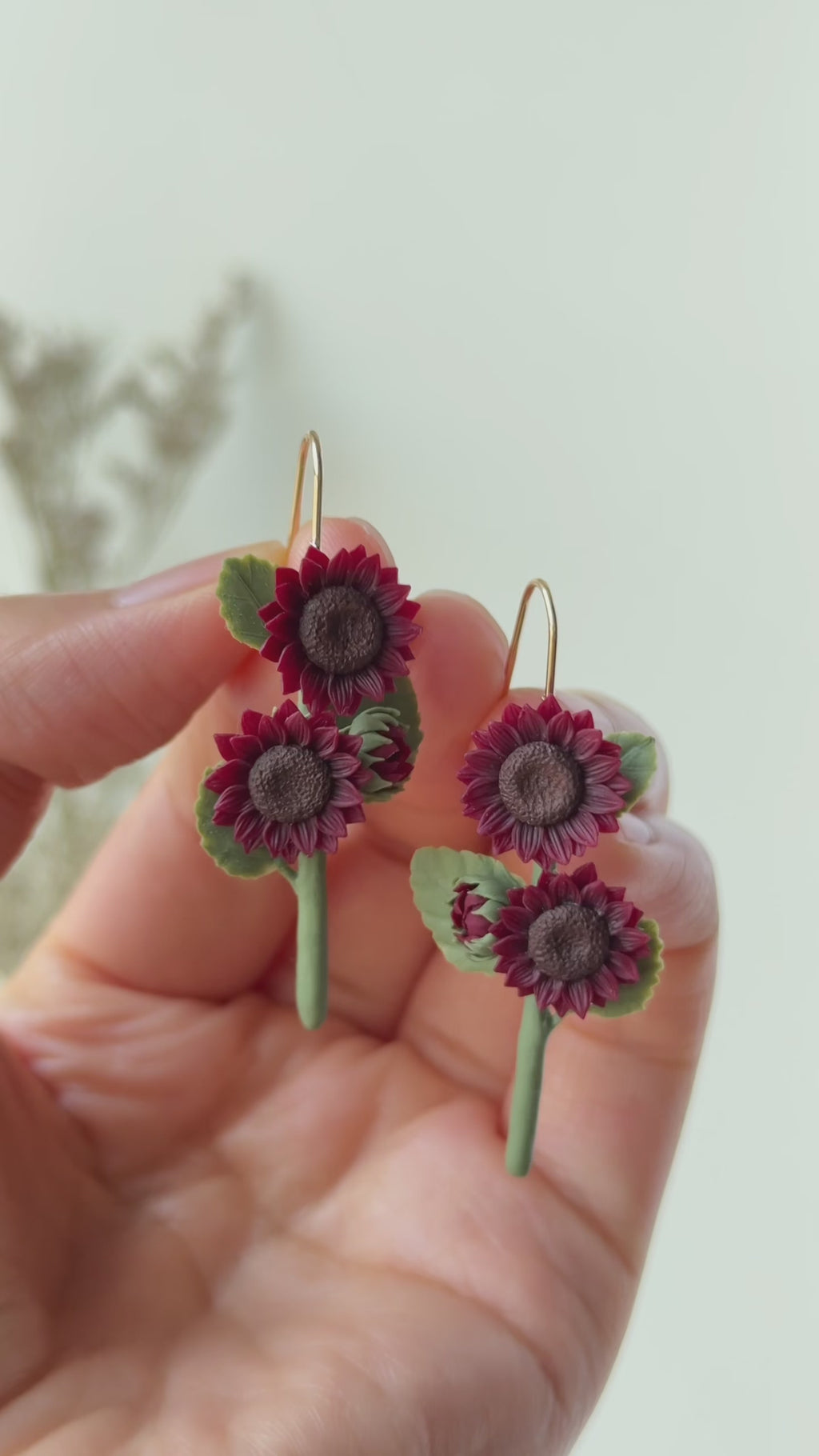 Sunflower Bloom Earrings
