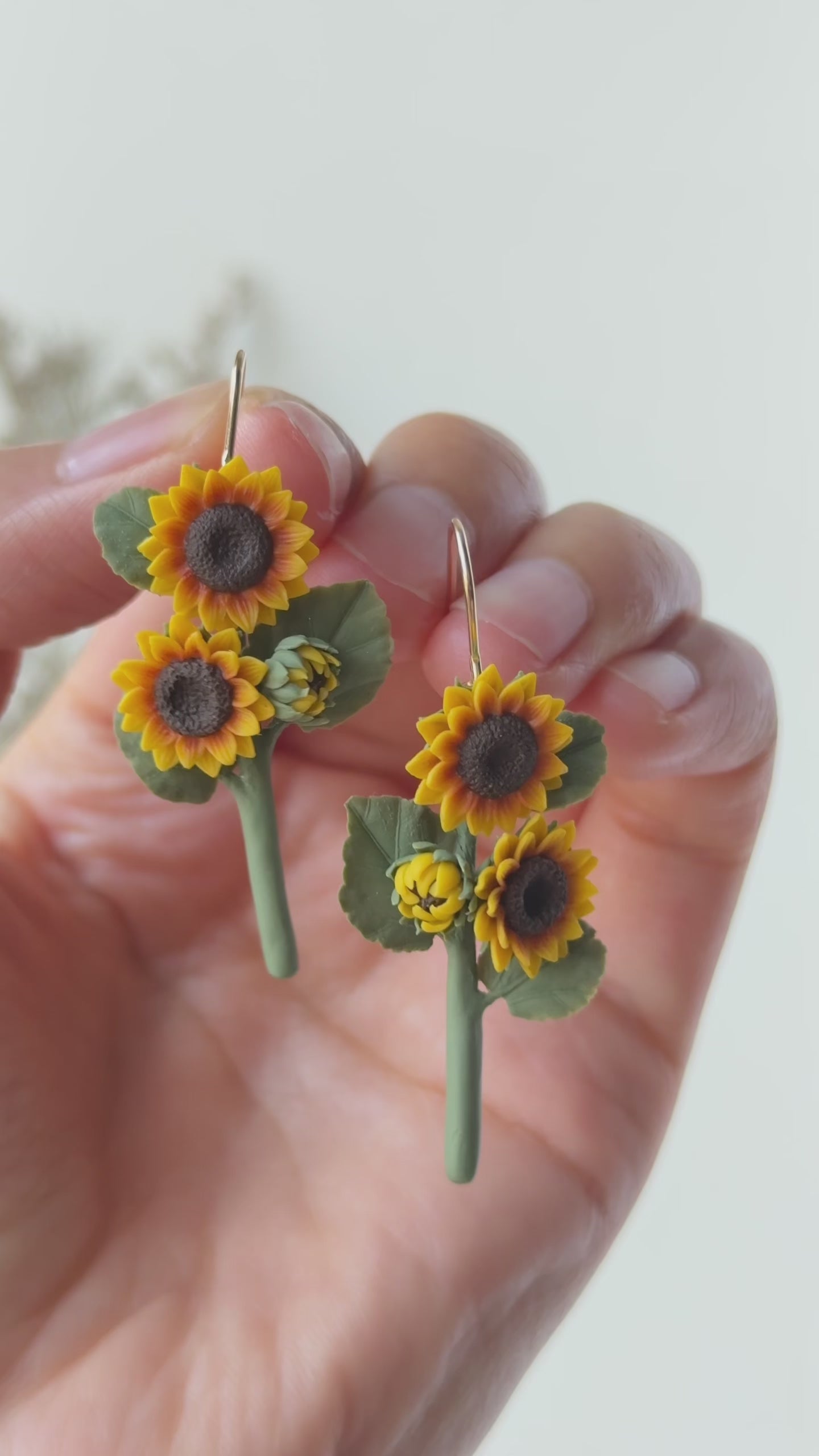 Sunflower Bloom Earrings